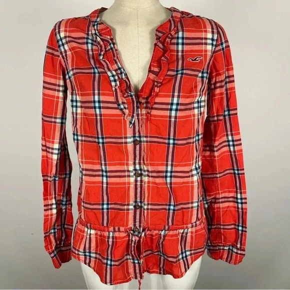 Hollister peplum top  S - Picture 2 of 10